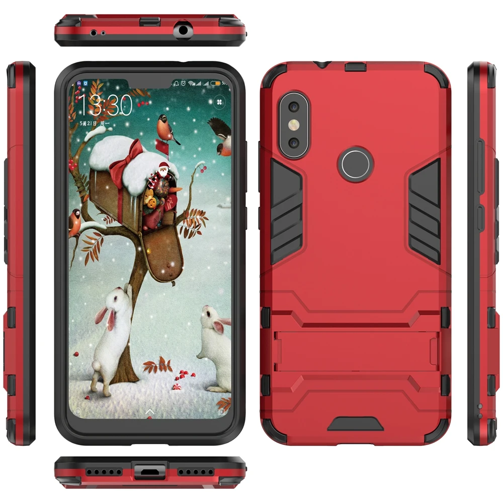 Case For Xiaomi Redmi 6 PRO 6A S2/Y2 5 Plus 5A 4X 4A 4/Pro/Prime 3S Pro Cover Shell Combo Armor iron Man |