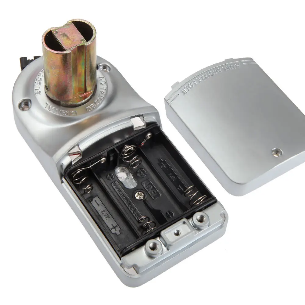 Хромированная биометрическая безопасная клавиатура без ключа отпечаток пальца