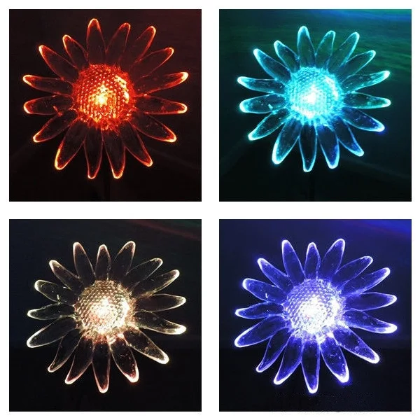 Садовый декор на солнечных батареях дорожка для лужайки и двора светодиодный