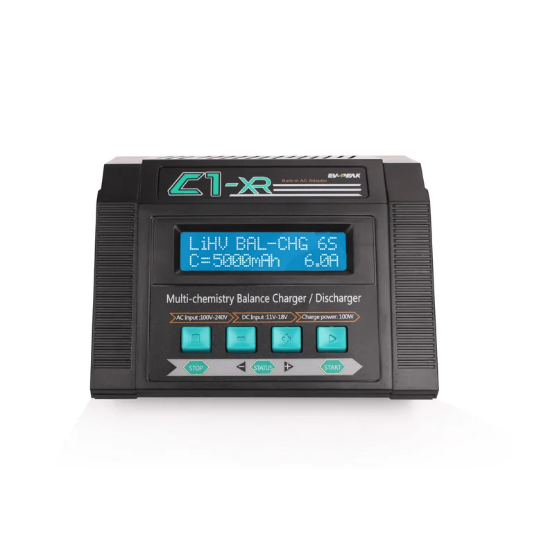 EV-PEAK Используется AC balance Lipo C1-XR для радиоуправляемого автомобиля 100 - 240V вход 100W
