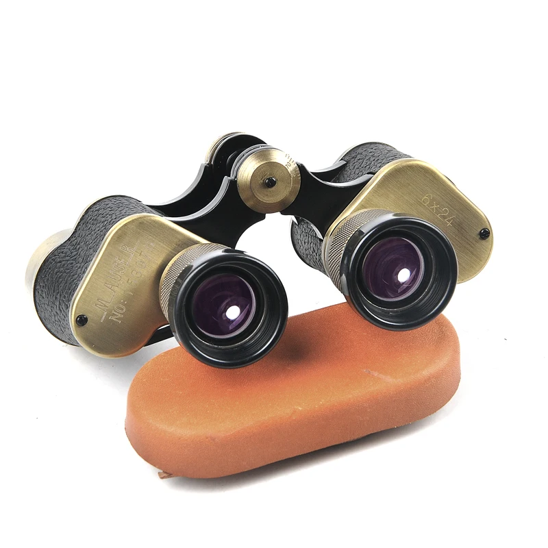 Bestsight бинокль 6x24 HD широкоугольный призматический Бронзовый Бинокль