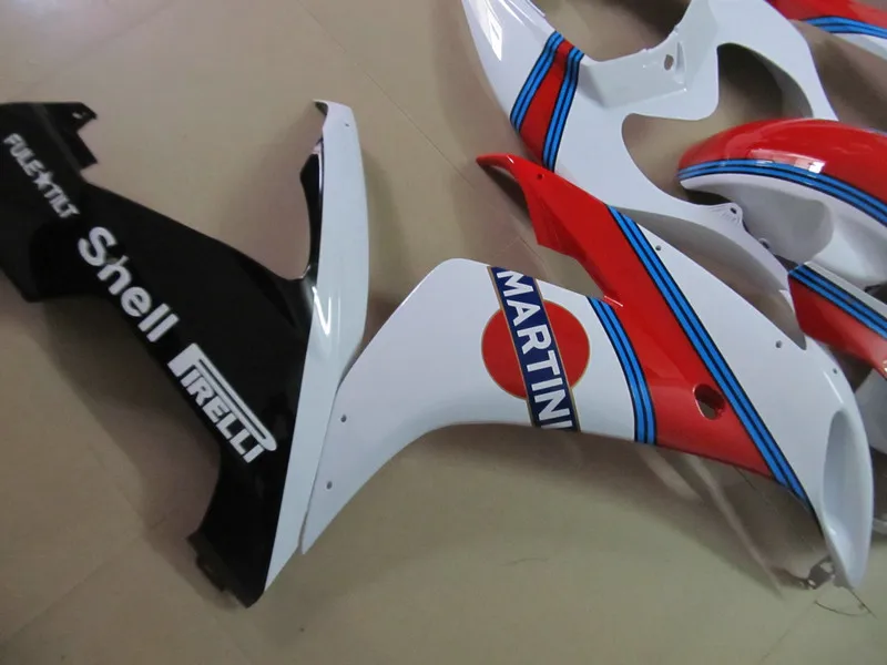 Набор обтекателей для мотоцикла YAMAHA YZFR1 04 05 06 YZF R1 YZF1000 2004 2005 2006 ABS белый красный