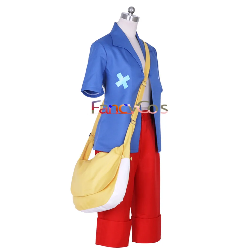 Хэллоуин цельный фильм: Мощный мир Косплей Обезьяна D. Luffy косплей костюм игра