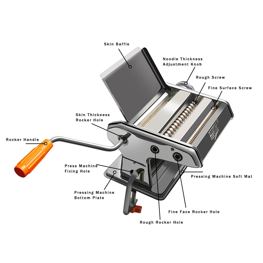 Многофункциональная Бытовая нержавеющая сталь 2/3 лезвия кухонная машина для