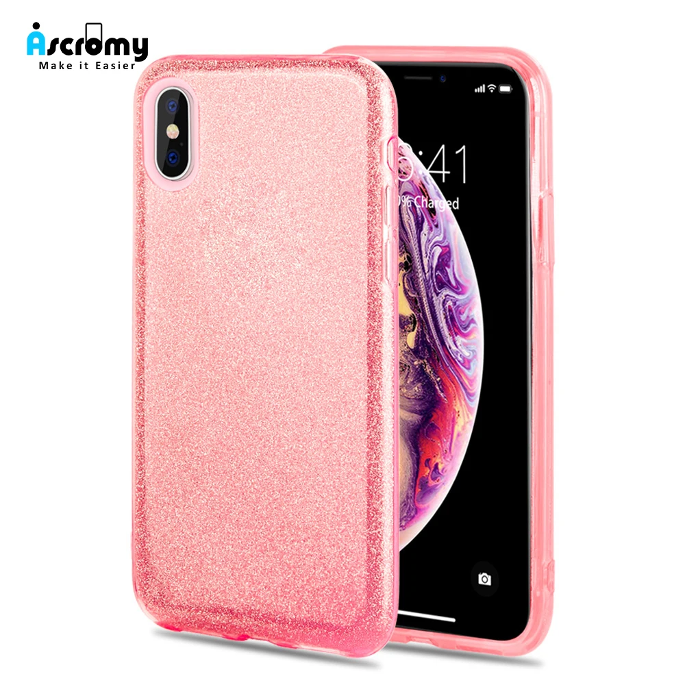 Ascromy блестящий чехол для Xiaomi Mi A2 A1 5X 6X 8 Mi8 SE Mi6 Redmi 4x5 Note 5A милый Силиконовый
