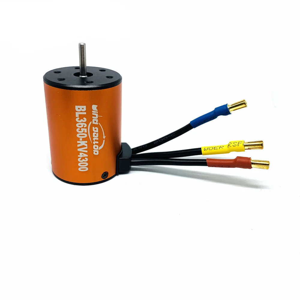 Водонепроницаемый бесщеточный двигатель 1:10 BL3650 3900KV 4300KV 5200KV бесщеточный двигатель 4 полюса для RC 1/10 Автомобильная лодка