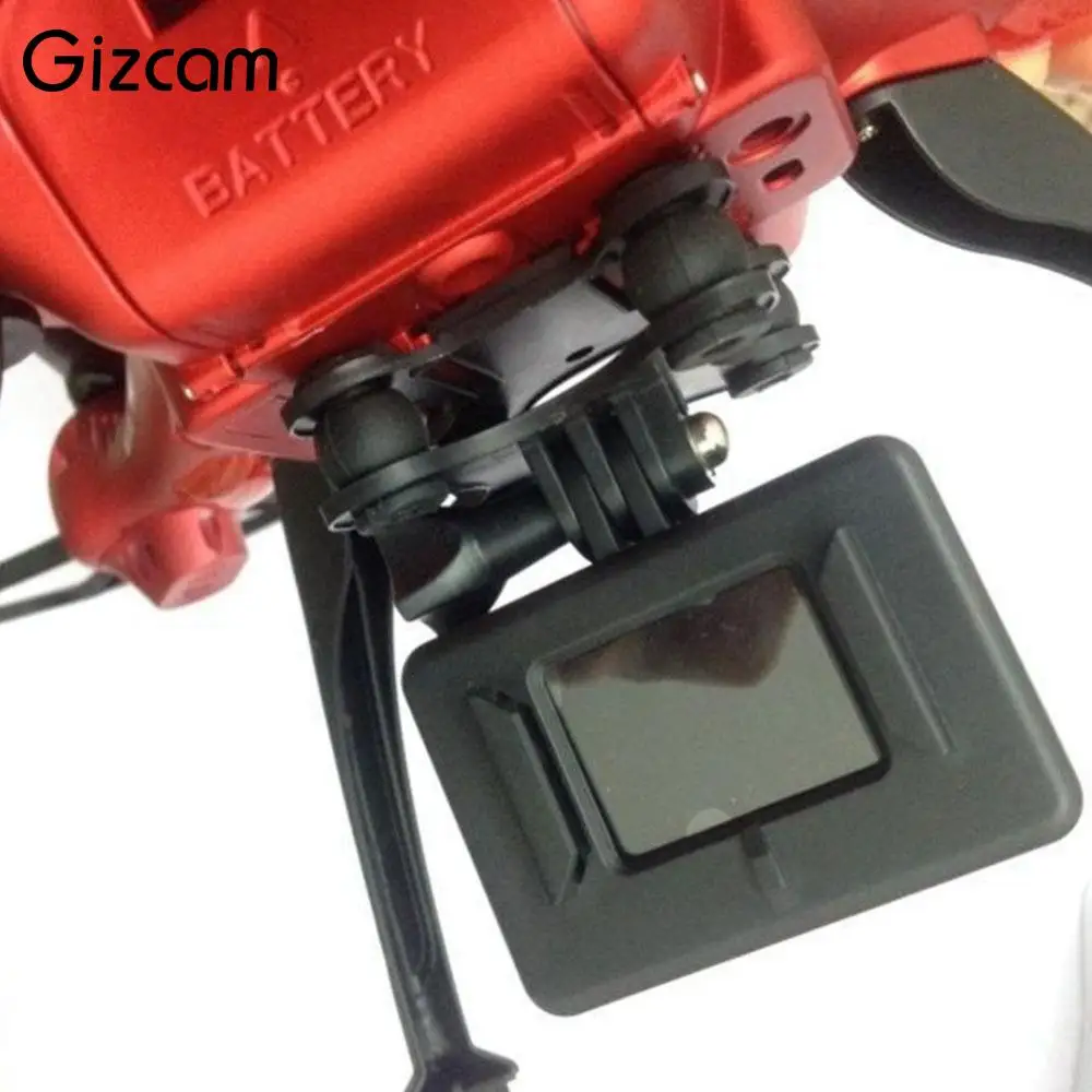 Gizcam универсальный карданный W/держатель камеры крепление для Syma X8C RC Quadcopter Drone