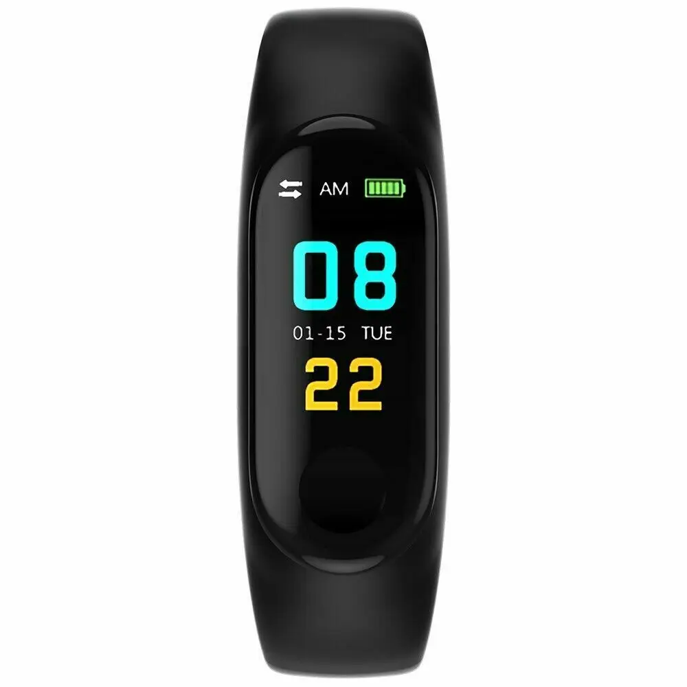 Смарт-Браслет фитнес-трекер кровяное давление HeartRate M3PLUS