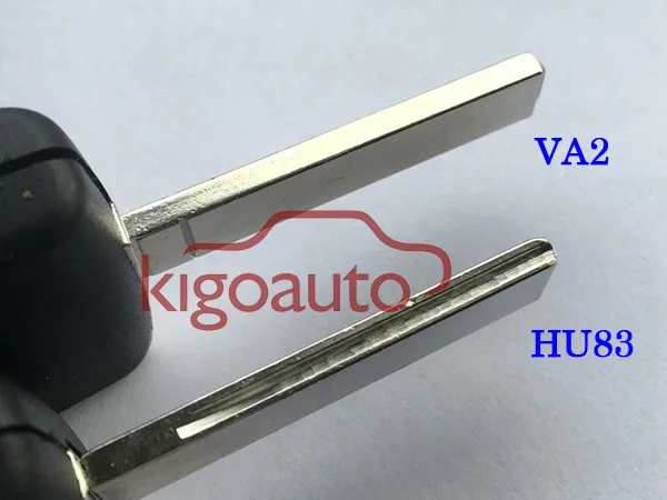2 кнопки VA2 для Peugeot 207 307 308 407 807 замена корпуса флип ключа модель CE0536 Брелок