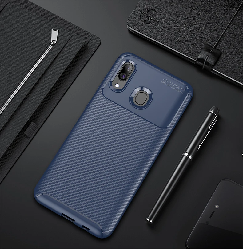Чехол GFAITH для Samsung Galaxy A10 A20 мягкий силиконовый чехол противоударный из