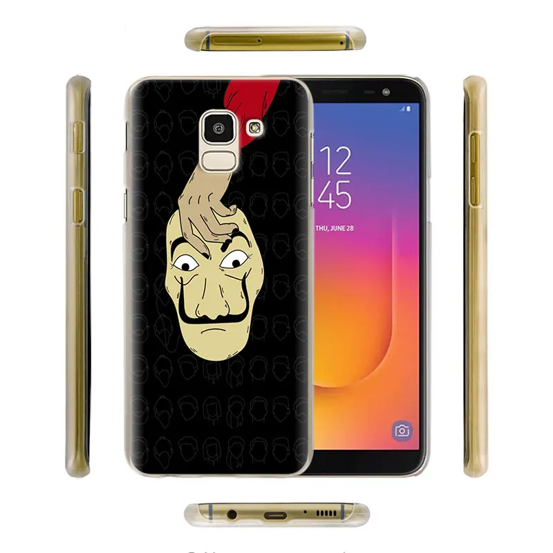 La Casa de papel чехол КРЫШКА ДЛЯ samsung Galaxy A30 A40 A50 A70 A6 A8 плюс A7 A9 M30 чехол для телефона Coque