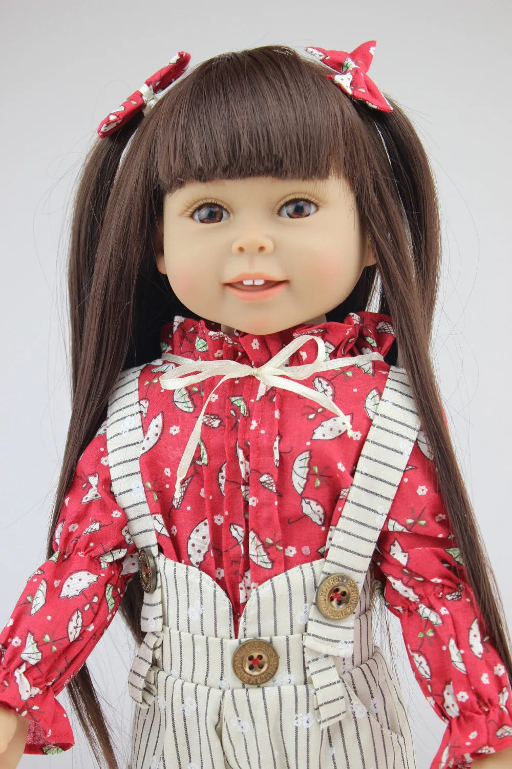 

45 см винил для всего тела, девочка, Реборн, американские куклы, реалистичные силиконовые куклы, игрушки для детей, рождественский подарок