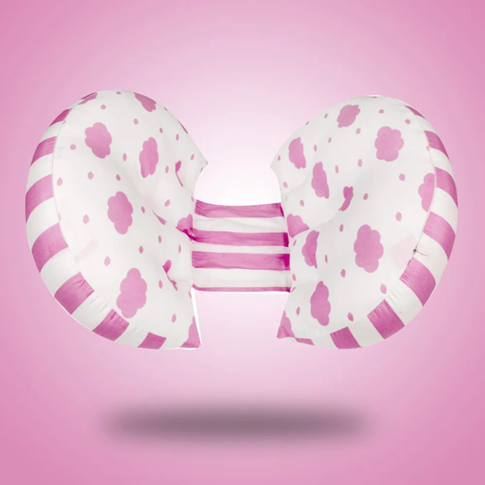 cloud pink Многофункциональная подушка для кормления беременных женщин, спальная Подушка для беременных мам, u-образные подушки для беременных, боковые шпалы для беременных - Цвет: cloud pink