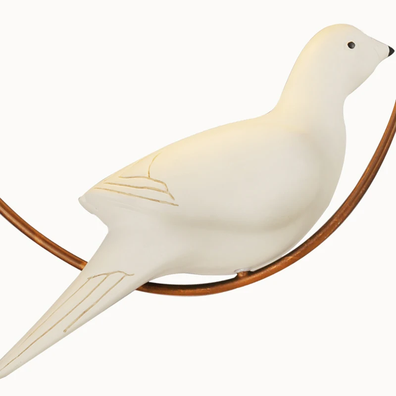 Горячая Новинка 2016 люстры из настоящего цинка винтажная лампа с птицей для