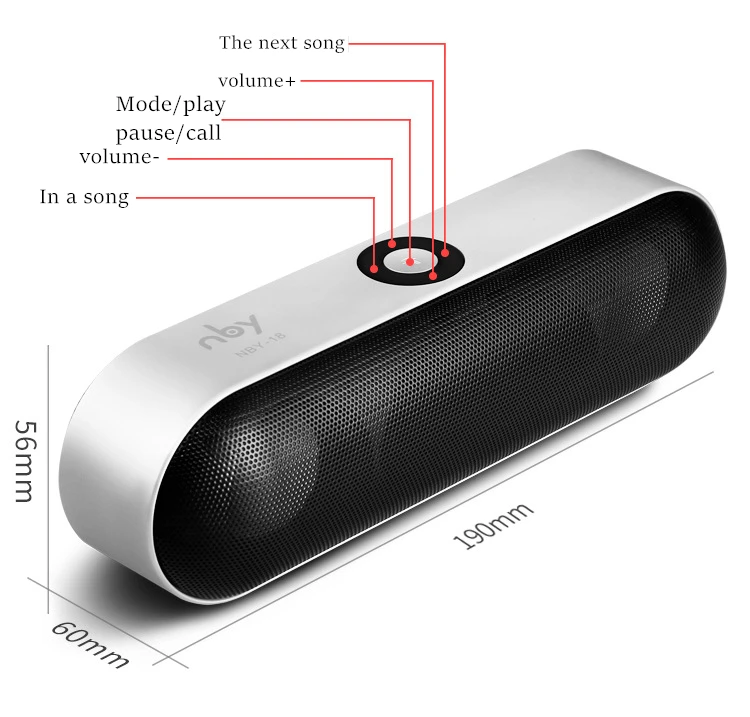 Мощная Портативная колонка с Bluetooth и сабвуфером с двумя рожками Caixa De Som Parlantes Altavoces F4058