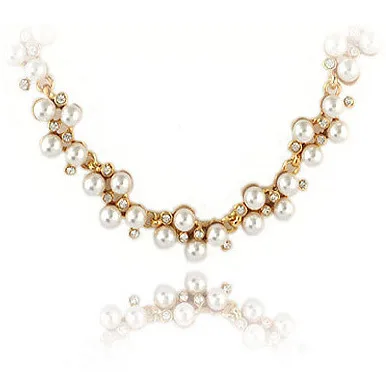 Модное ожерелье чокер Kymyad золотого цвета ожерелья и подвески с искусственным