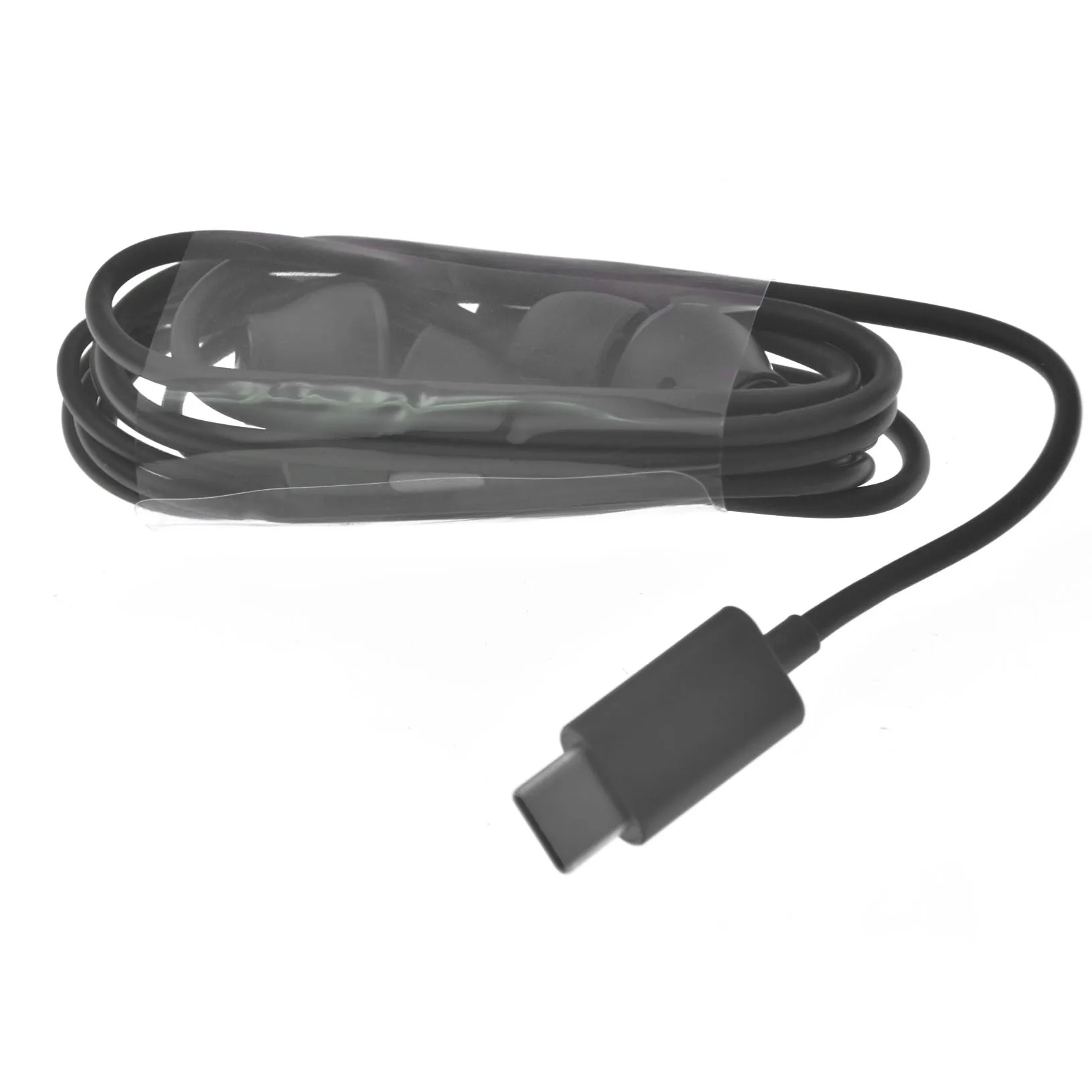 

USB Type-C Interface Earphones headset With Mic For HTC U11 Black