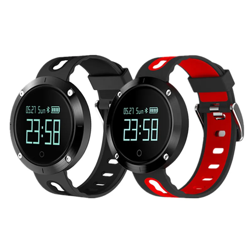 DM58 Smart Wristband Blood Pressure Heart Rate Monitor waterproof Bluetooth Sports Bracelet Watch Activity Tracker Band | Электроника