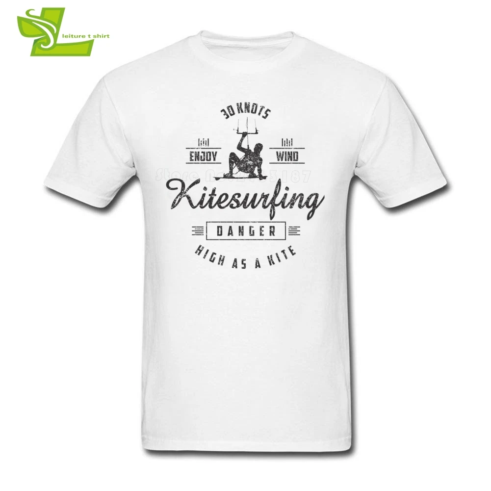 30 Knots Kitesurfing T Shirt Man Summer O Neck Club Tees Adult Newest Oversize Tshirts Fashion Comfortable Dad Tee Shirts | Мужская