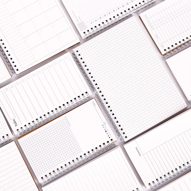 

Classic craft coil office school notebooks stationery,vintage student personal agenda planner organizer/diary 11 kinds A5 A6