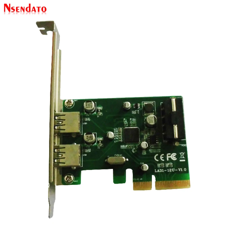 Новая 2 порта USB 3 1 Тип C PCI экспресс карта E express x4 для USB3.1 ExpressCard адаптер Поддержка