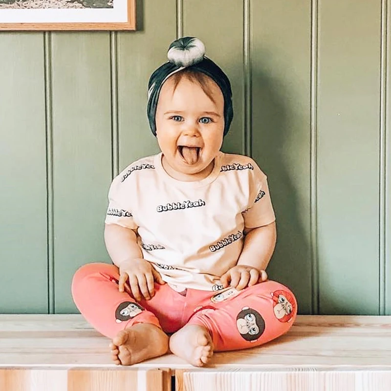 TinyPeople/Детские хлопковые брюки с принтом героев мультфильмов для мальчиков Сезон