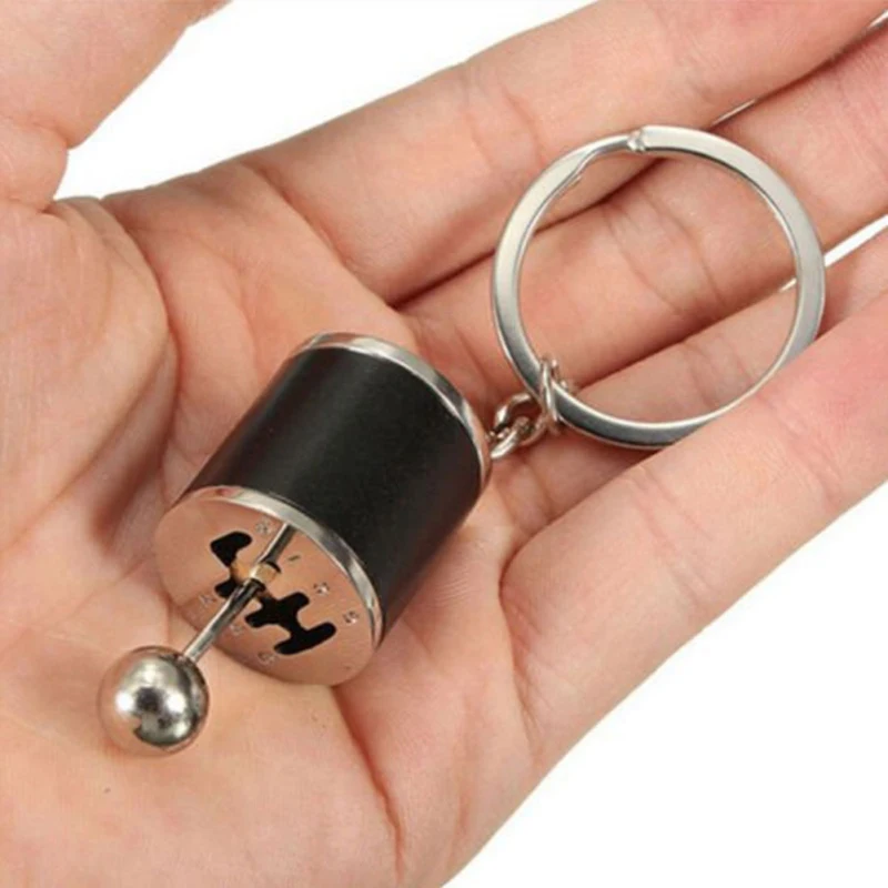 Car Six Speed Removable Transmission Gear Shift Knob Gearbox Keychain KeyringNew New | Автомобили и мотоциклы