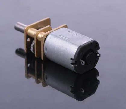 Редукторный двигатель с высоким крутящим моментом 12 В постоянного тока 100 об/мин