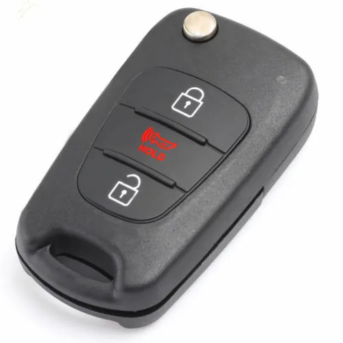 Keyecu Flip Remote Key Fob 3 кнопки 315 МГц ID46 чип для Kia Sportage 2010 2011 2012 2013 FCC: NYOSEKSAM11ATx Модель: