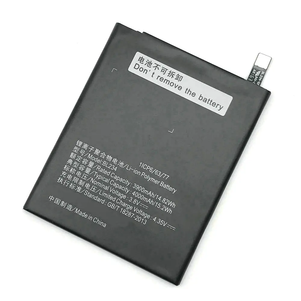 BL234 4000mAh Battery For Lenovo P70 P70t P70-T mobile phone + Track Code | Mobile Phone Batteries