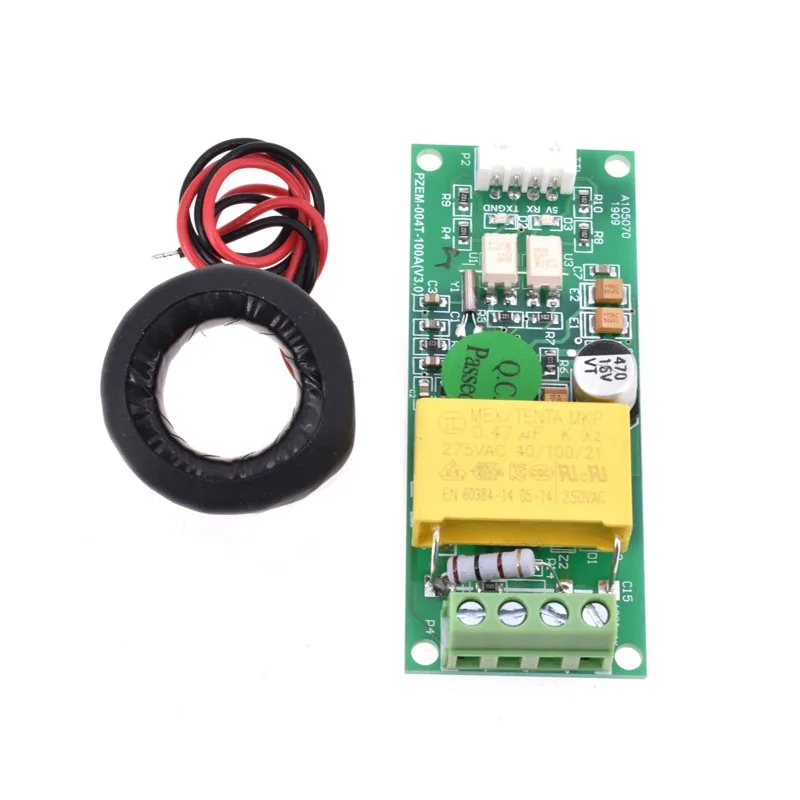 AC Digital Multifunction Meter Watt Power Volt Amp Current Test Module PZEM-004T | Электронные компоненты и