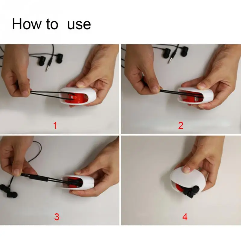 Автоматический кабель шнура провода Органайзер обмотка для кабеля наушников в