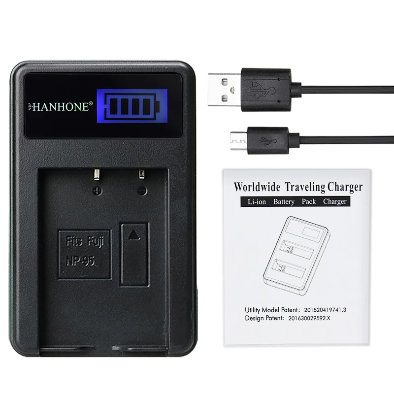 1 шт. NP-95 зарядное устройство LCD USB для FUJIFILM F30 F31 F30fd F31fd 3D W1 X100T X100S X100 X-S1 3DW1 X30 батарея |