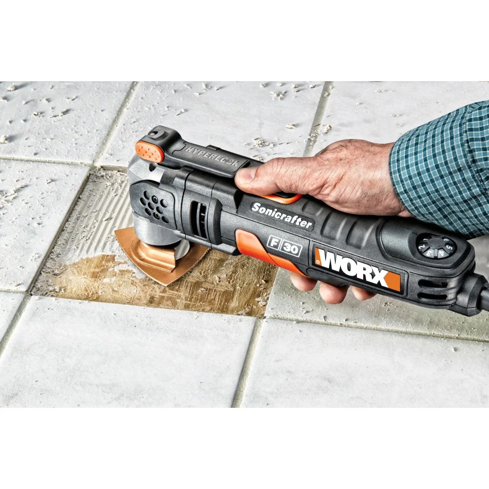 Реноватор WORX Sonicrafter WX680 20000/мин 350 Вт кейс|Электрические триммеры| |