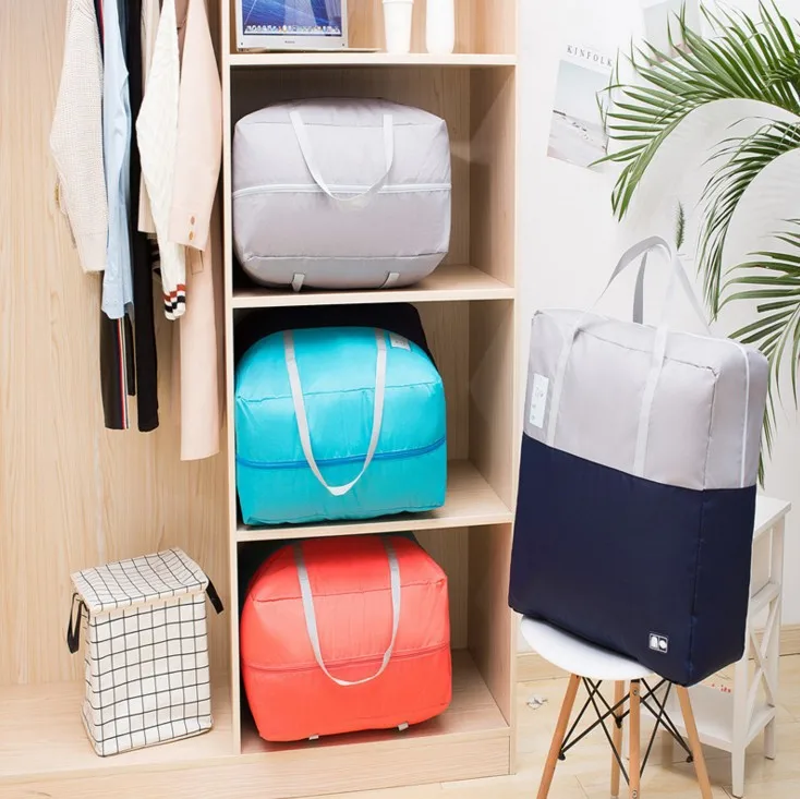 Складная сумка для хранения одежды одеяло шкаф органайзер свитера сумки модная