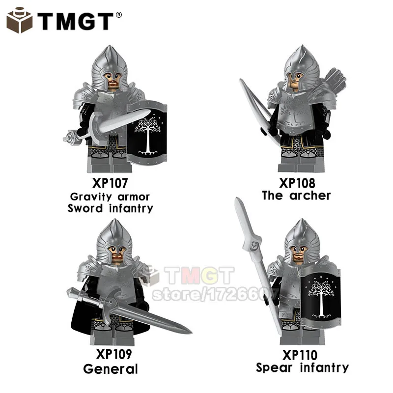 KT1015 4 шт./компл. Link Princess Zelda break of the Wild WM6053 Dragon Ball Z trunks KT1020 строительные блоки кирпичи игрушки для детей подарок - Цвет: KT1015