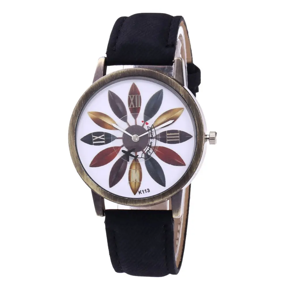 Женские кожаные Аналоговые кварцевые наручные часы женские Роскошные Reloj-hombre для