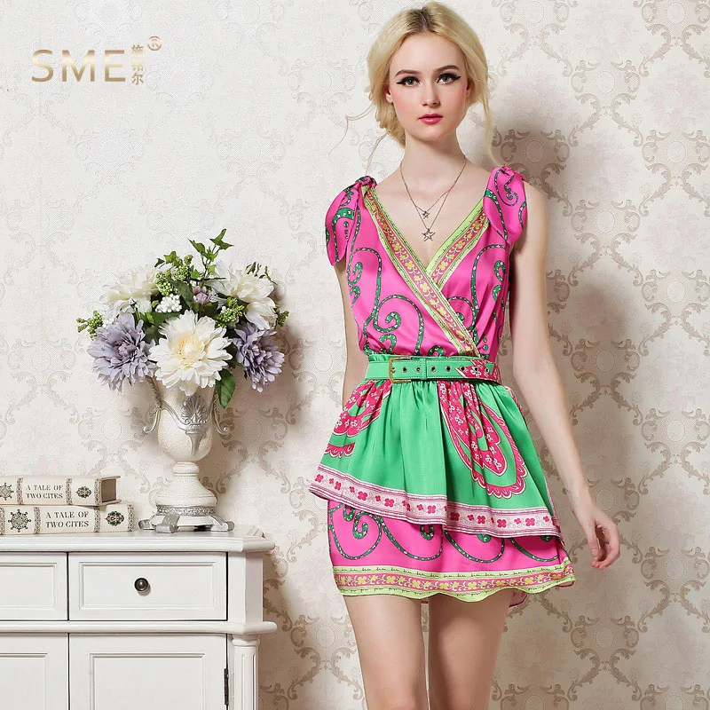 Модное женское элегантное сексуальное платье без рукавов с v образным вырезом и