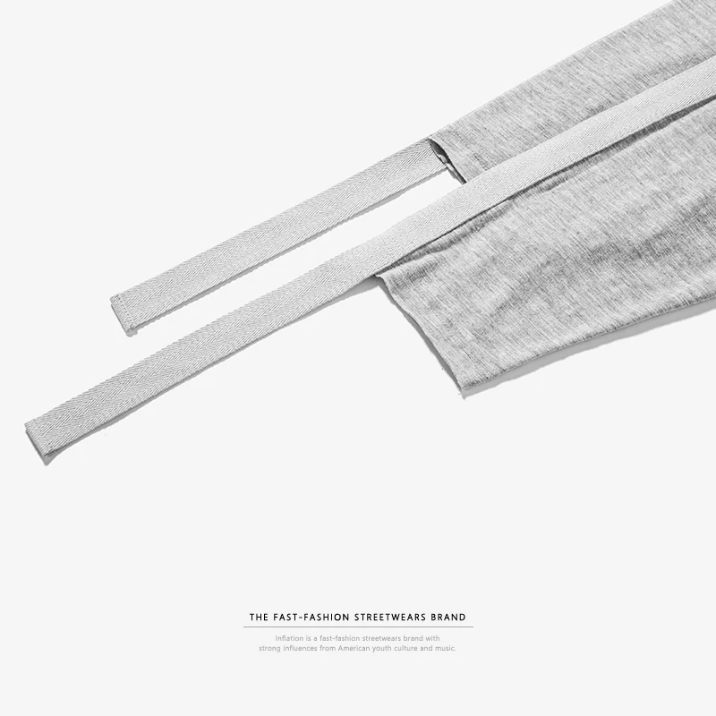 Инфляции осень 2017 г. Для мужчин s Уличная футболка с необработанным краем