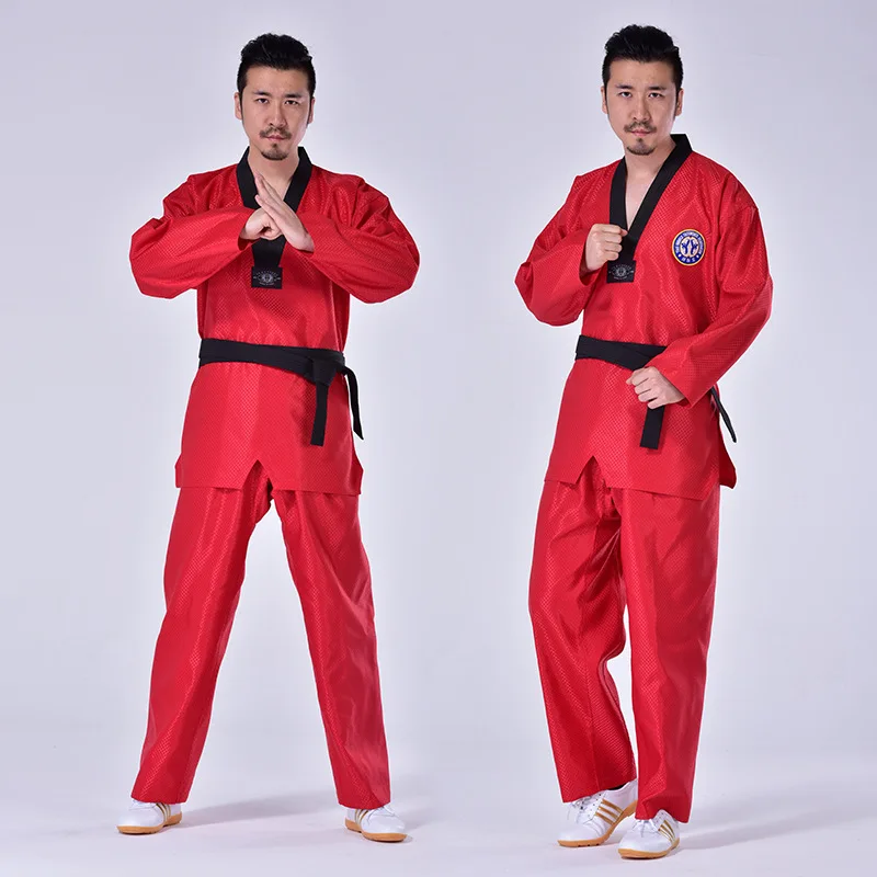 2019 Taekwondo Uniforms Karate Judo Dobok Clothes Adult Children Boys and girls Suit TKD Clothing Cosplay Costumes |