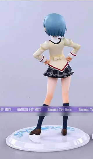 2016 новинка Японские Оригинальные фигурки 17 см из ПВХ Puella Magi Madoka Magica Miki Sayaka детские