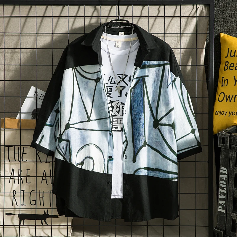 Новинка Весна 2019 корейская версия для пары в японском стиле Мужская Повседневная