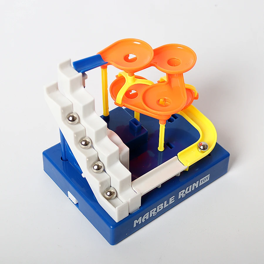 DIY Marble Run электронная Строительная лестница лабиринт шары строительные блоки