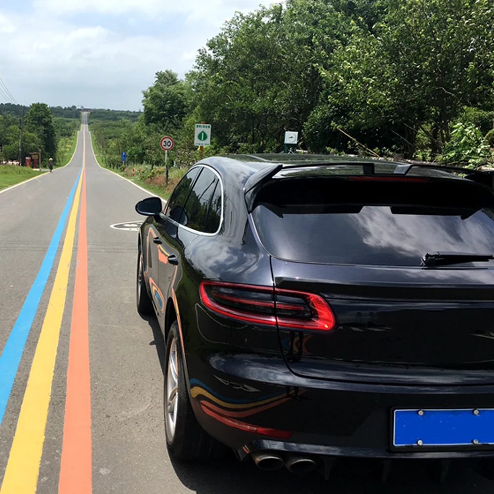 ABS авто задняя крыша спортивный хвост окно спойлер крыло для Porsche Macan SUV 2015 2016