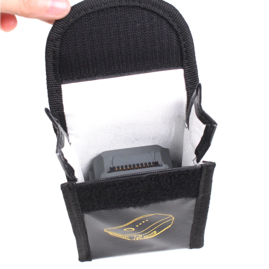 Взрывозащищенная безопасная сумка чехол Lipo батарея огнезащитный для DJI Pro AIR Spark