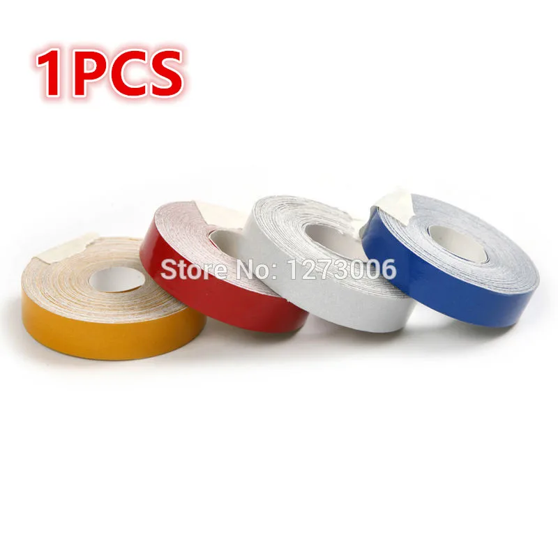 Горячая 1 шт. 5 м светоотражающие ленты рулон для авто мото наклейки украшения
