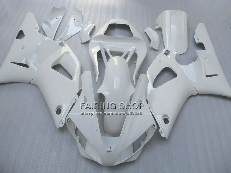 

Clean white custom fairing for YAMAHA YZF1000 YZFR1 2000 2001 ABS plastic fairing YZFR1 00 01 bodywork aftermarket+7gifts