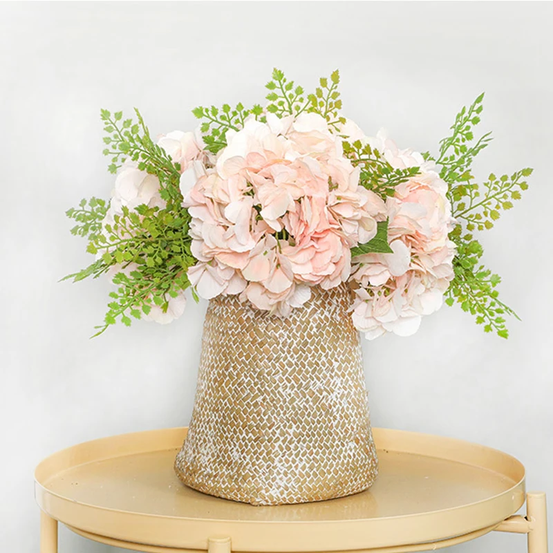 Имитация цветка 1 шт. один Милан Гортензия Свадебный цветок стены дорога АРКА