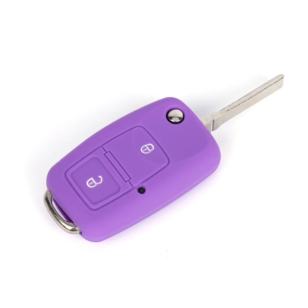 New Car Auto Silicone Flip Folding Key Cover 3 Buttons Remote Control Protector Case Fob for 2018 CSL2018 | Автомобили и