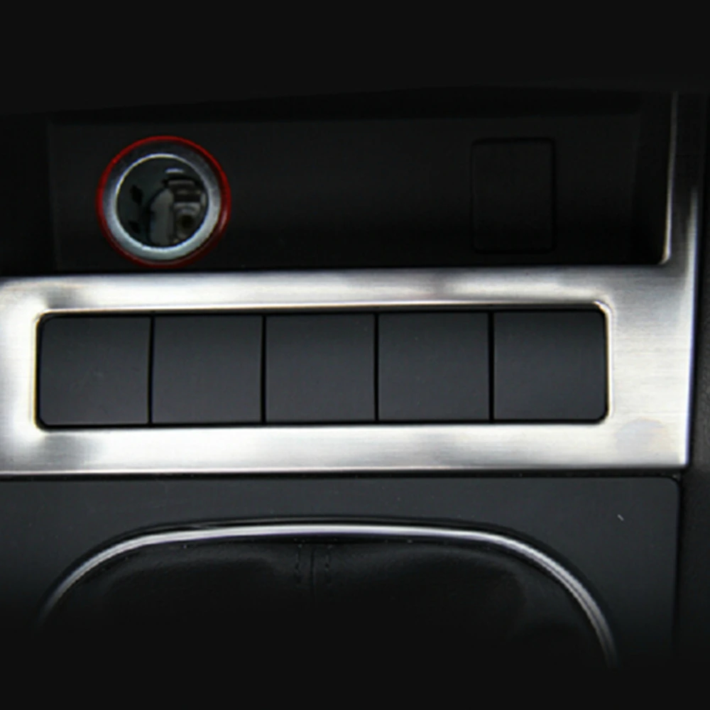 Для Volkswagen VW Jetta MK6 отделка из нержавеющей стали USB декоративная крышка Накладка высокое качество авто праты 1 шт. автомобильный Стайлинг